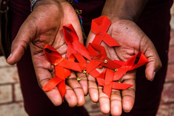 AIDS ribbons